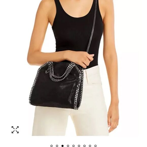 Stella McCartney Falabella Fold-Over Mini Tote - Picture 1 of 9